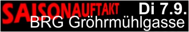 Hinweis zur Turnhalle